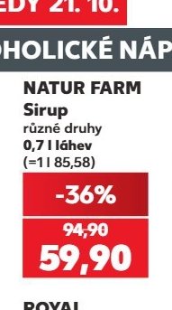 NATUR FARM Sirup