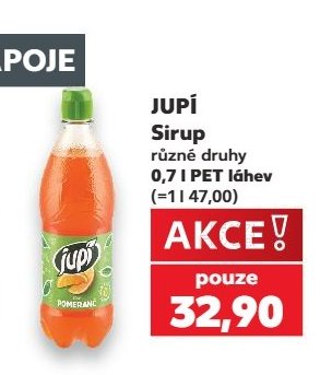 JUPÍ Sirup