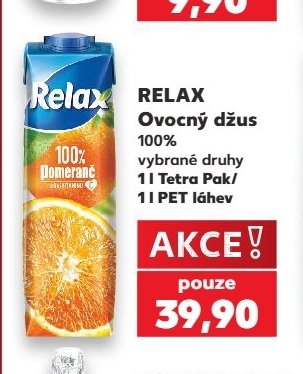 RELAX Ovocný džus 100%