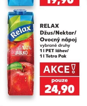 RELAX Džus/Nektar/ovocný nápoj