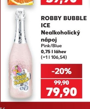 ROBBY BUBBLE ICE Nealkoholický nápoj