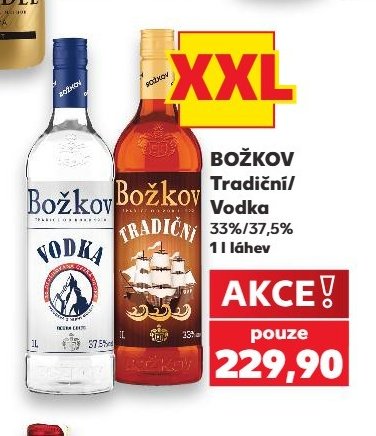 Božkov Vodka - Kaufland aktualniletaky.eu