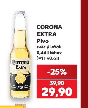 CORONA EXTRA Pivo světlý ležák