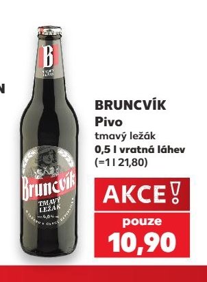 BRUNCVÍK Pivo tmavý ležák