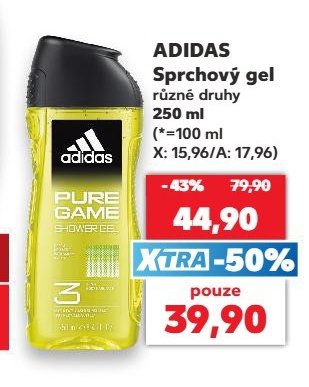 Adidas sprchový gel 250 ml