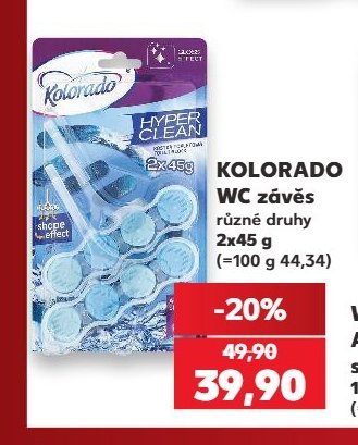 Kolorado WC závěs 2x45 g