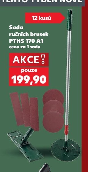 Sada ručních brusek PTHS 170 A1
