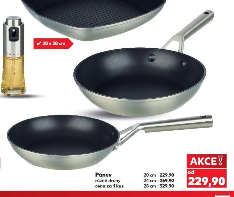 Pánev různé druhy
