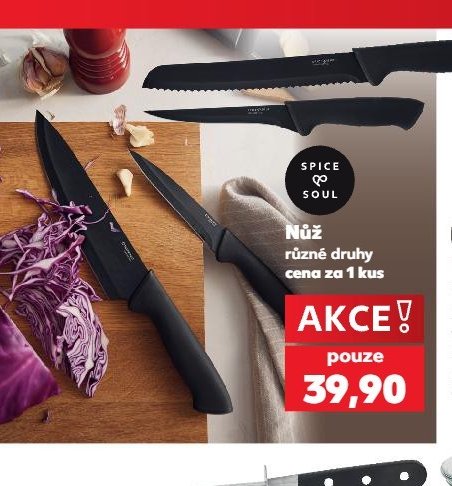 Nůž různé druhy