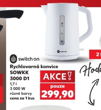 Rychlovarná konvice SOWKK 3000 D1