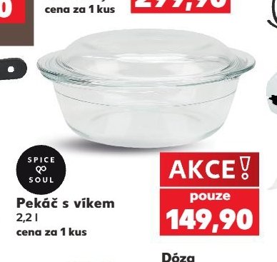 Pekáč s víkem 2,2 l