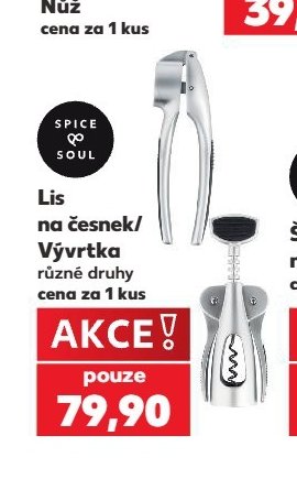Lis na česnek / Vývrtka různé druhy