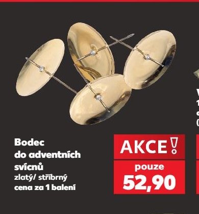 Bodec do adventních svícnů