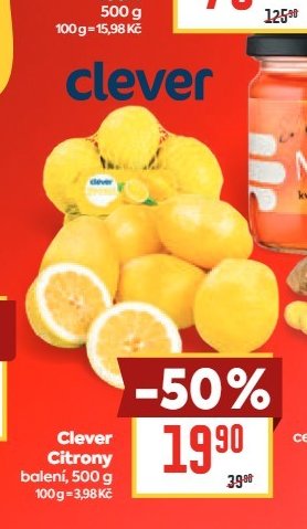 Clever Citrony balení 500 g