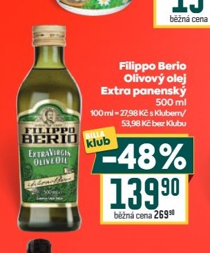 Filippo Berio Olivový olej Extra panenský 500 ml