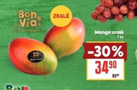 Mango zralé
