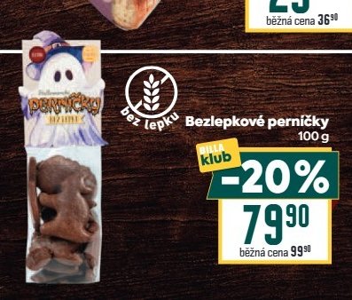 Bezlepkové perníčky