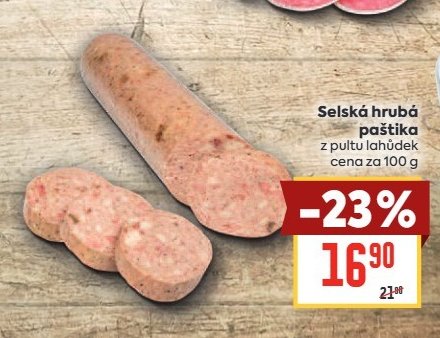 Selská hrubá paštika