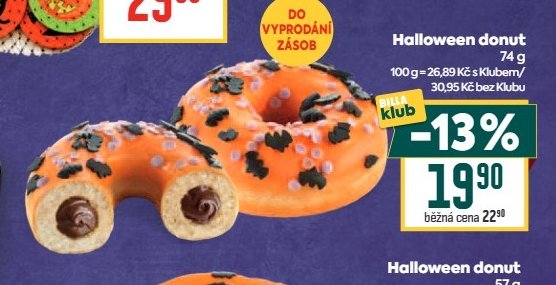 Halloween donut