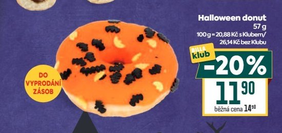 Halloween donut