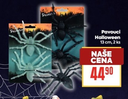 Pavouci Halloween