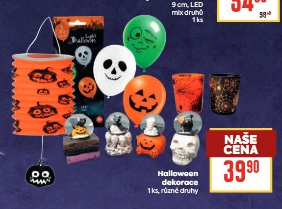 Halloween dekorace