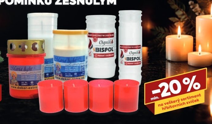 Hřbitovní svíčky