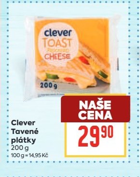 Clever Tavené plátky 200 g