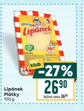Lipánek Plátky 100 g