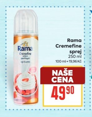 Rama Cremefine sprej