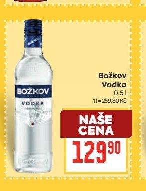 Božkov Vodka 0,5 l