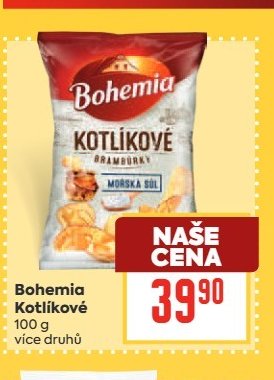 Bohemia Kotlíkové 100 g, více druhů