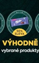 výhodné produkty 50% sleva