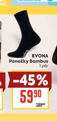 Evona ponožky bambus