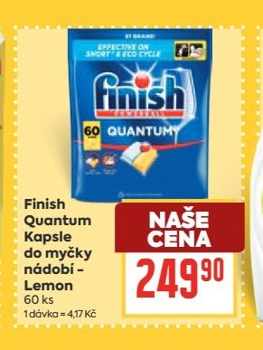 Finish Quantum Kapsle do myčky nádobí