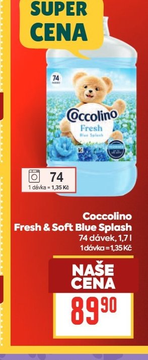 Coccolino Fresh & Soft Blue Splash
