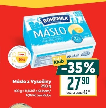 Máslo z Vysočiny