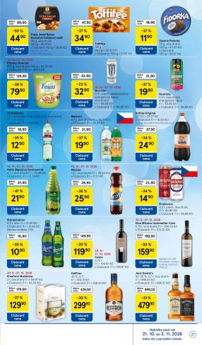 aktuální leták Tesco 21.10.2026-27.10.2026