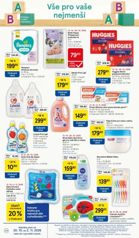 aktuální leták Tesco 21.10.2026-27.10.2026