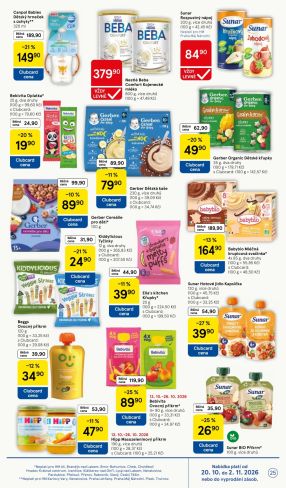 aktuální leták Tesco 21.10.2026-27.10.2026
