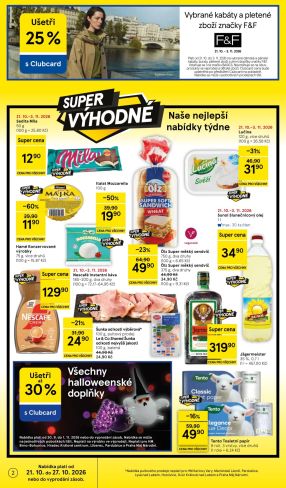 aktuální leták Tesco 21.10.2026-27.10.2026