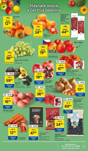 aktuální leták Tesco 21.10.2026-27.10.2026