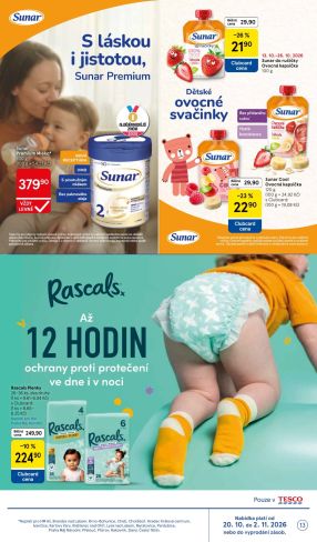 aktuální leták Tesco 21.10.2026-27.10.2026