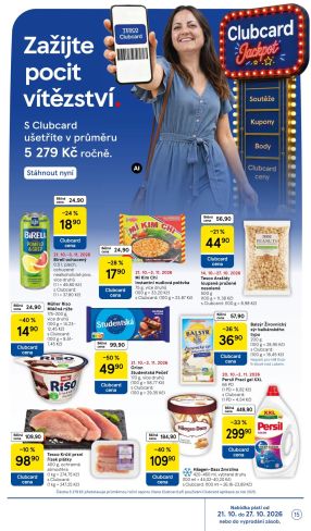 aktuální leták Tesco 21.10.2026-27.10.2026