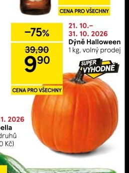 Dýně Halloween 1 kg