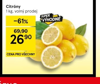 Citróny 1 kg