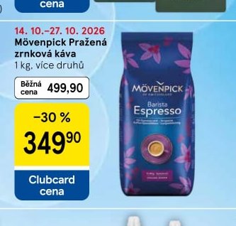 Mövenpick Pražená zrnková káva