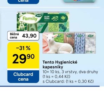Tento Hygienické kapesníky