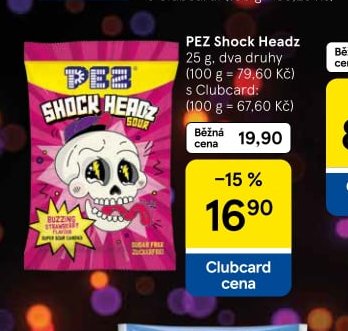 PEZ Shock Headz
