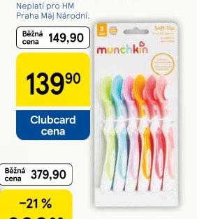 Munchkin Měkké lžičky 6 ks